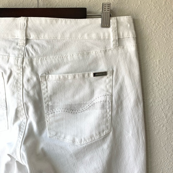 WHBM | Blanc Slim Ankle White Jeans N17 - Picture 6 of 8